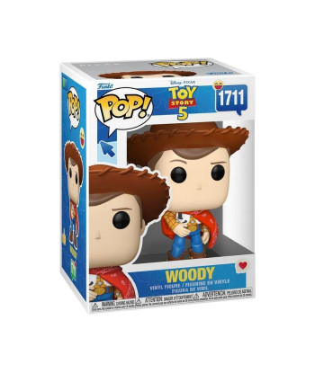 Figura Funko Pop Woody 1711 - Toy Story 5 - El Vaquero Favorito con su Nueva Bandana Roja