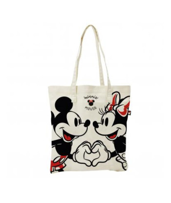 Bolsa Tote bag 37X41Cm Minnie Mouse & Mickey