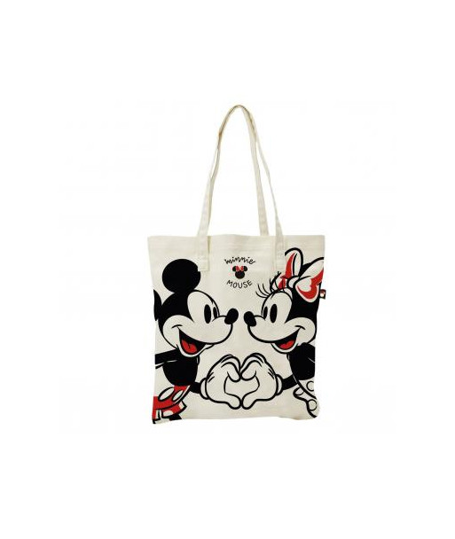 Bolsa Tote bag 37X41Cm Minnie Mouse & Mickey