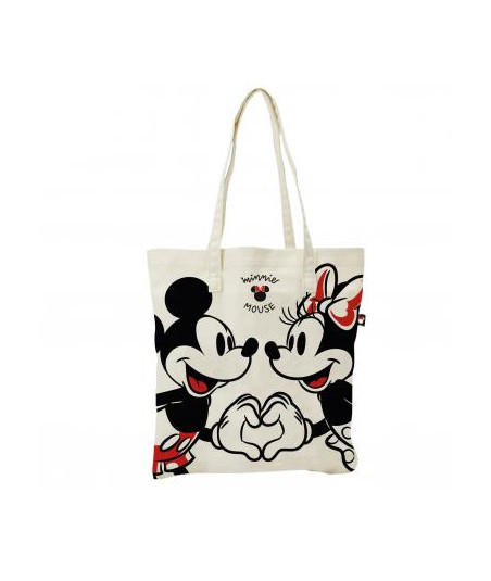 Bolsa Tote bag 37X41Cm Minnie Mouse & Mickey