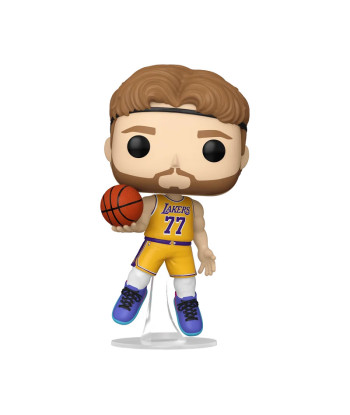 Figura Funko Pop Luka Doncic 217 - NBA Los Angeles Lakers - En Pleno Salto Hacia la Canasta