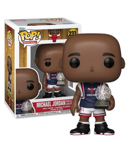 Figura Funko Pop Michael Jordan 233 - NBA Chicago Bulls - El MVP del All-Star Game de 1998