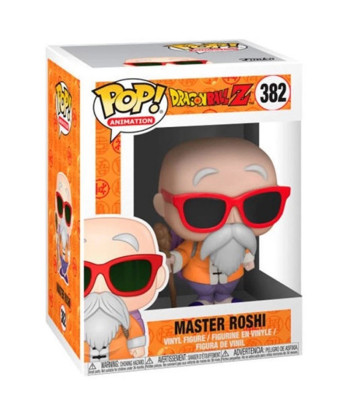 Figura Funko Pop Master Roshi 382 - Dragon Ball Z - El Sabio Maestro con Caparazón y Gafas de Sol