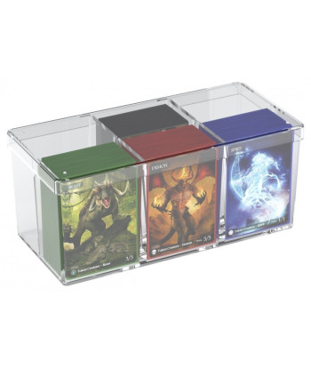 Caja Ultimate Guard Cardbox Stacknsafe 480 + Transparente