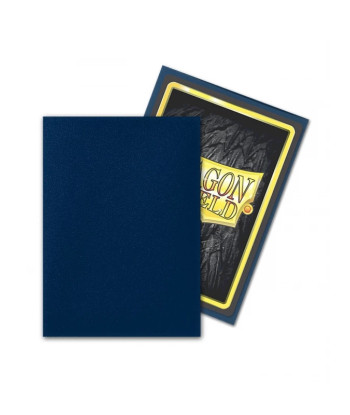 Fundas Standard Matte Midnight Blue (100) - Dragon Shield
