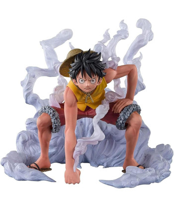 Figura FiguartsZERO Monkey D. Luffy Marineford - One Piece - El Poder del Gear Second 12cm