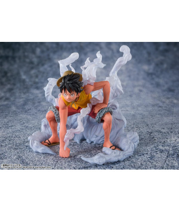 Figura FiguartsZERO Monkey D. Luffy Marineford - One Piece - El Poder del Gear Second 12cm