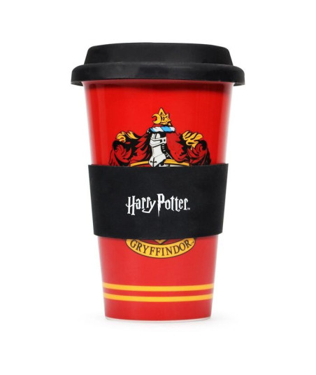 HARRY POTTER VASO VIAJE CERAMICA 250 ML GRYFFINDOR