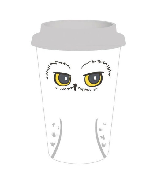 HARRY POTTER VASO VIAJE CERAMICA 250 ML HEDWIG