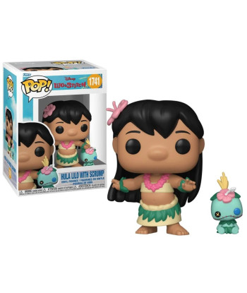 Figura Funko Pop Hula Lilo con Scrump 1741 - Lilo y Stitch - Bailando Hula con su Muñeca