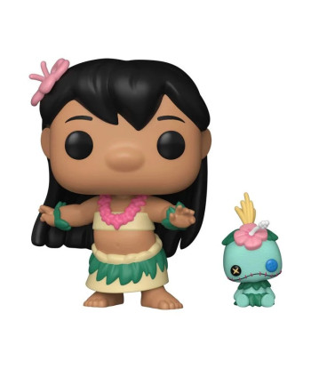 Figura Funko Pop Hula Lilo con Scrump 1741 - Lilo y Stitch - Bailando Hula con su Muñeca