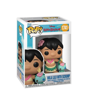 Figura Funko Pop Hula Lilo con Scrump 1741 - Lilo y Stitch - Bailando Hula con su Muñeca