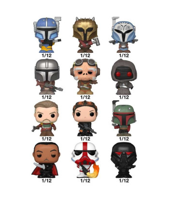 Sobre Sorpresa Funko Bitty Pop Star Wars The Mandalorian - 1 Mini Figura Coleccionable