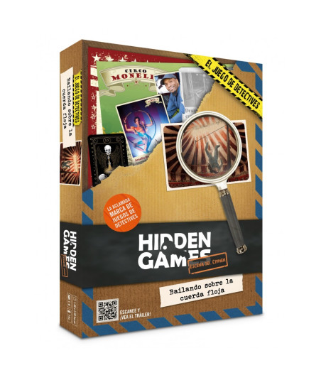 JUEGO DE DETECTIVES HIDDEN GAMES - CASO 4 - BAILANDO SOBRE LA CUERDA FLOJA