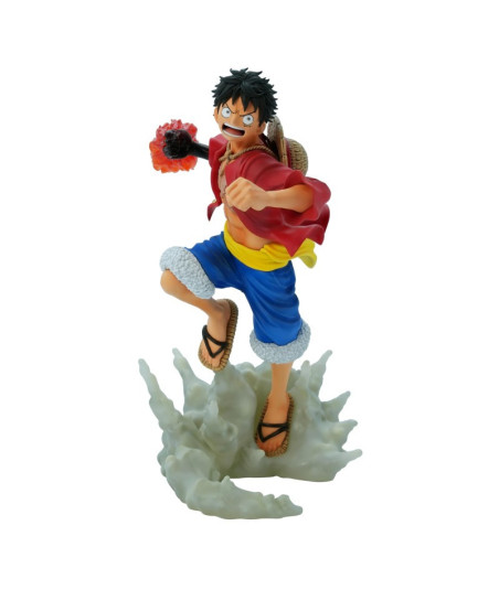 Figura ABYstyle Studio Monkey D. Luffy Red Hawk - One Piece - ¡El Golpe de Fuego Definitivo! 16cm
