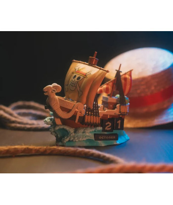 Calendario Perpetuo 3D One Piece Netflix Going Merry PVC