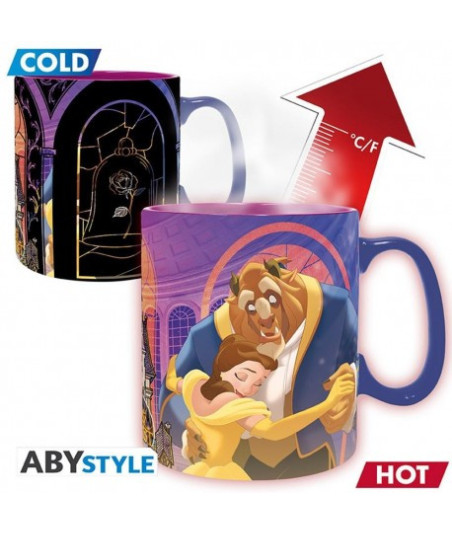 Taza Térmica Disney La Bella y la Bestia 460 ml