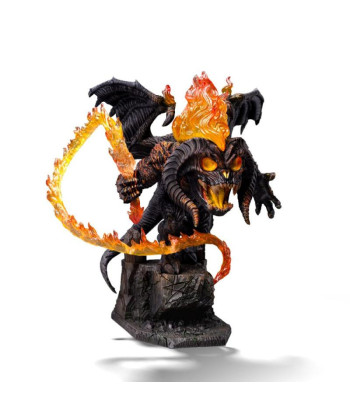 Figura Iron Studios Balrog Minifigura - El Señor de los Anillos - El Látigo de Fuego de Moria 17cm