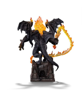 Figura Iron Studios Balrog Minifigura - El Señor de los Anillos - El Látigo de Fuego de Moria 17cm
