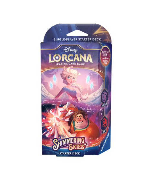 Disney Lorcana: Shimmering Skies - Starter Deck / Amethyst & Ruby