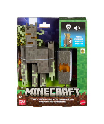 Figura Articulada Crepitante con Corazón - Minecraft - Mattel 20cm