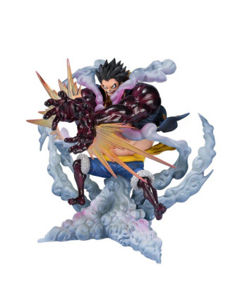 Figura Figuarts ZERO Luffy Gear 4 Leo Bazooka - One Piece - Extra Battle 18cm