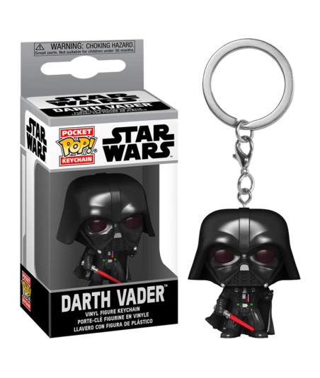 Llavero Funko Pocket Pop Darth Vader - Star Wars - El Lado Oscuro en tu Bolsillo