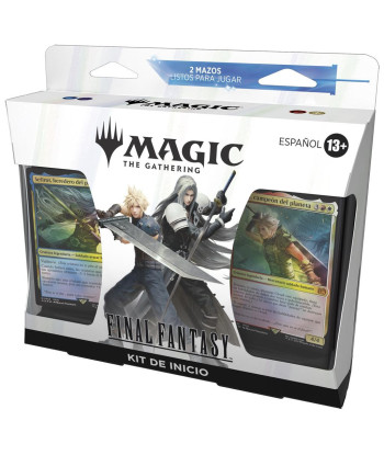 Kit de Inicio Magic The Gathering Final Fantasy - 2 Mazos Listos para Jugar (Español)