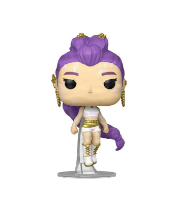 Figura Funko Pop Rumi 2430 - K-Pop Demon Hunters - La Estrella de Pelo Morado