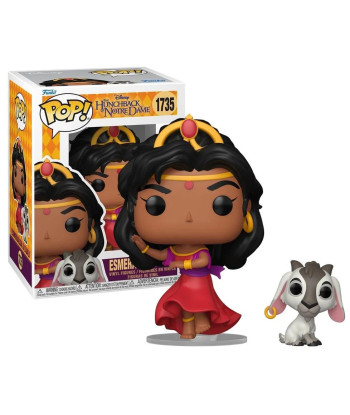 Figura Funko Pop Esmeralda & Djali 1735 - Disney El Jorobado de Notre Dame - En Pose de Baile