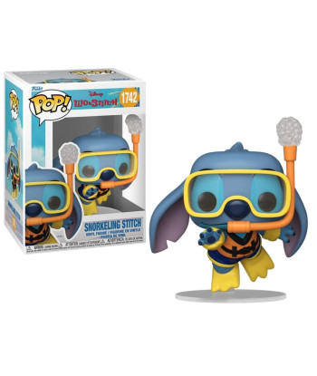 Figura Funko Pop Stitch Buceando 1742 - Disney Lilo y Stitch - Aventura Submarina en Hawái