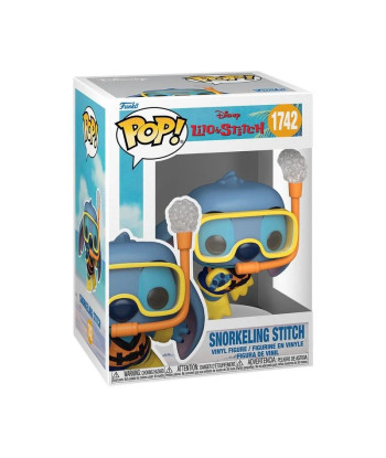 Figura Funko Pop Stitch Buceando 1742 - Disney Lilo y Stitch - Aventura Submarina en Hawái