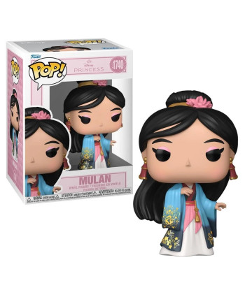 Figura Funko Pop Mulan 1740 - Disney Princess - Elegancia y Valentía en Flor