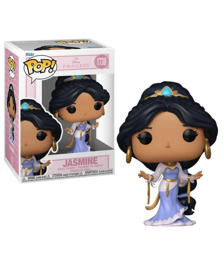 Figura Funko Pop Jasmine 1738 - Disney Princess - La Deslumbrante Princesa de Agrabah