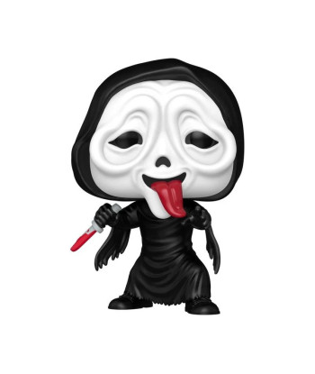 Figura Funko Pop Ghost Face con Lengua 2035 - Ghost Face - El Terror Más Siniestro y Burlón