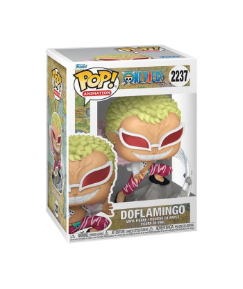 Figura Funko Pop Doflamingo 2237 - One Piece - El Tirano de los Hilos en Pleno Ataque