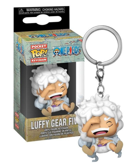 Llavero Funko Pocket Pop Luffy Gear Five - One Piece - El Poder Más Divertido Contigo