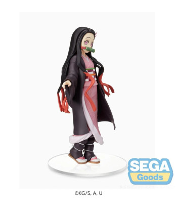 Figura SEGA Goods Nezuko Kamado - Demon Slayer - La Hermana Demonio Más Adorable 20cm