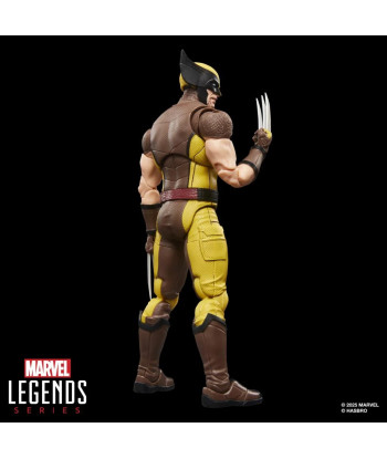 Figura Hasbro Marvel Legends Wolverine Brown Suit - Deadpool & Wolverine - Las Garras de Adamantium 15cm