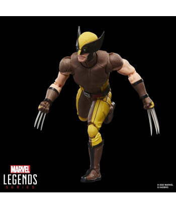 Figura Hasbro Marvel Legends Wolverine Brown Suit - Deadpool & Wolverine - Las Garras de Adamantium 15cm