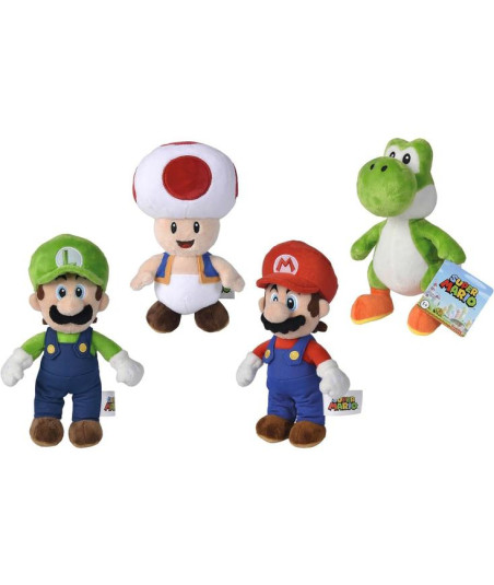 PELUCHE SURTIDO SUPER MARIO 20CM (1 UNIDAD)