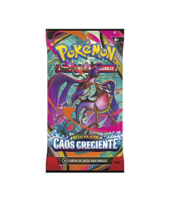 Pokemon TCG - SOBRE Pokemon Caos Creciente - Español