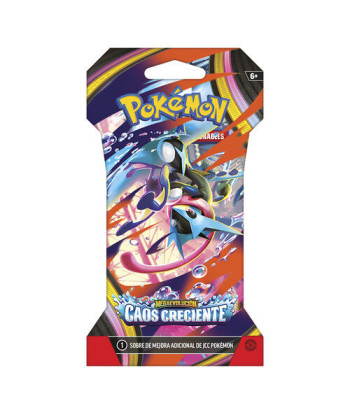BLISTER POKEMON TCG - CAOS RECIENTE - ESPAÑOL