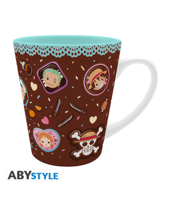 Taza One Piece 250 ml Chibi Whole Cake Island
