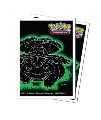 Fundas Standard APEX Venusaur Neon Kanto Pokémon (105) - Ultra Pro