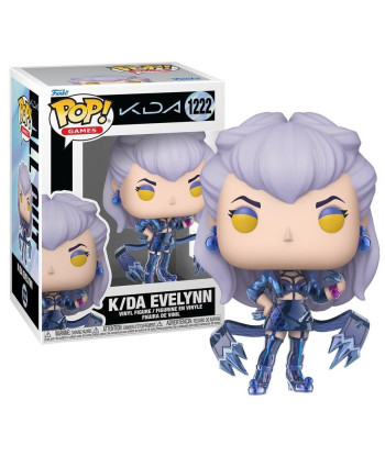 Figura Funko Pop K/DA Evelynn 1222 - League of Legends - El Glamour Más Letal del Escenario