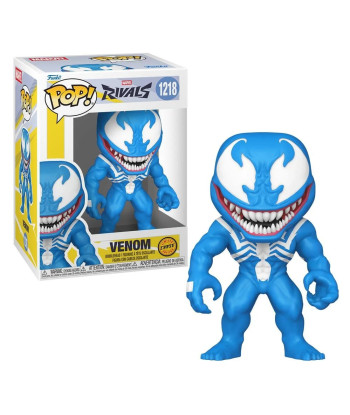 Figura Funko Pop Venom (Chase) 1218 - Marvel Rivals - El Simbionte Azul en Edición Limitada