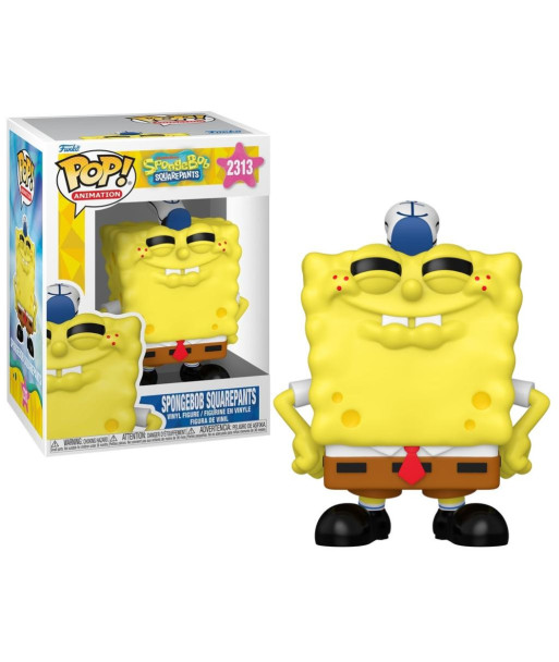 Figura Funko Pop Bob Esponja 2313 - Bob Esponja - El Optimismo de Fondo de Bikini