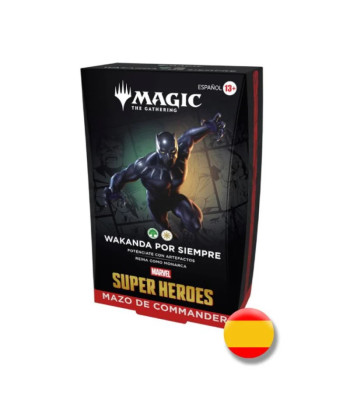 Mazo de Commander Marvel Super Heroes: Wakanda por Siempre - Magic The Gathering (Español)