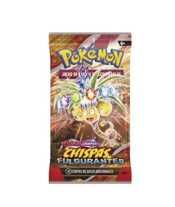 Pokemon TCG - SOBRE Pokemon Chispas Fulgurantes - Español